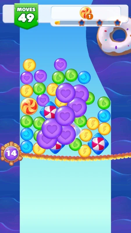 Om Nom Blast! for Android - Addictive Candy Matching Game