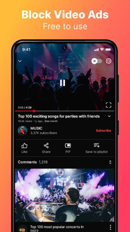 PlayTube - MusicTube for Android - Download the APK from AppHuts