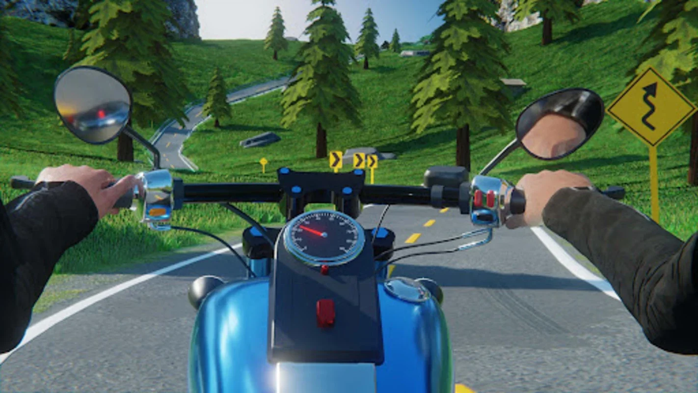 Motorcycle Long Road Trip Game for Android - No Download Needed