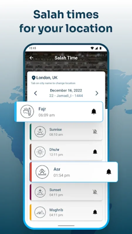 Qibla Finder for Android - Accurate Qibla & Salah Times