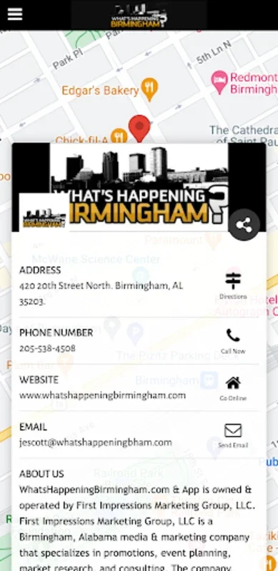 Whats Happening Birmingham for Android: Stay Informed on Local News and Deals