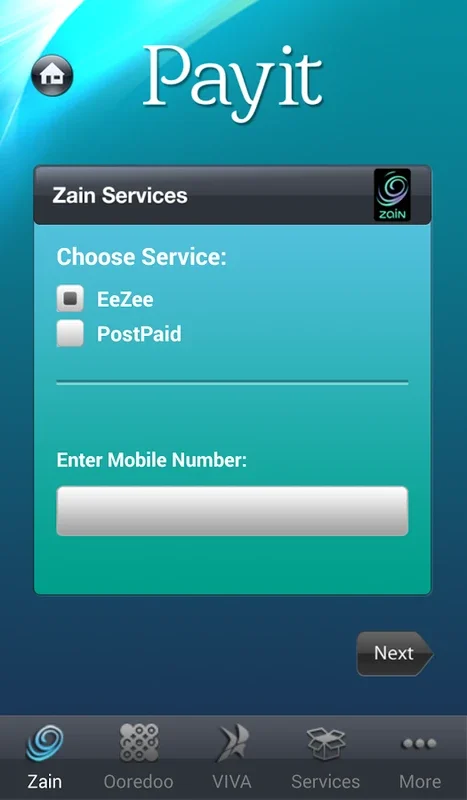 Payit for Android: Simplifying Mobile Financial Services