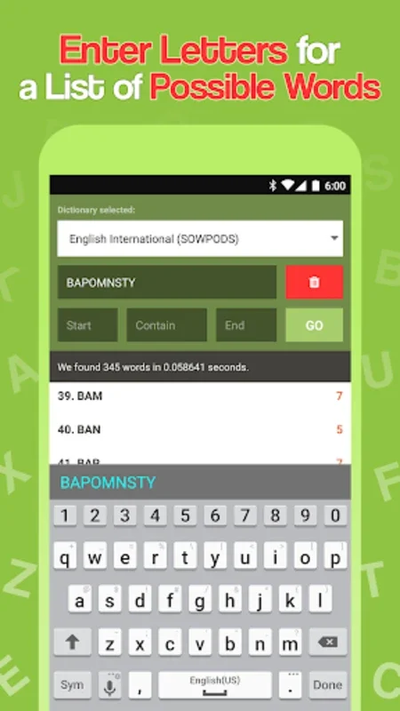 Word Checker - For Scrabble & for Android: Enhance Skills