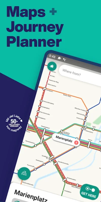 Munich Metro - Map and Route for Android: Simplify Your Travel