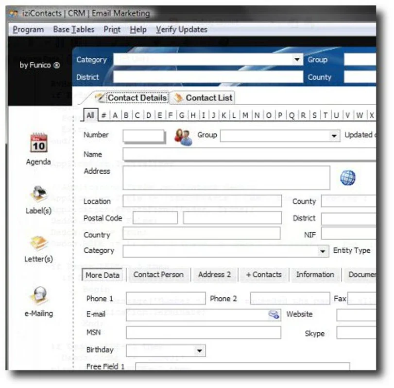 iziContacts CRM for Windows: Streamline Client Management and Boost Sales