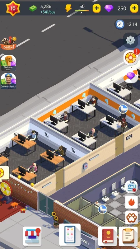 Idle Office Tycoon for Android - Manage Your Office Building