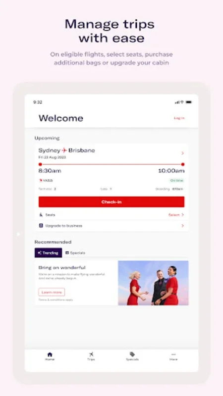 Virgin Australia for Android: Simplify Your Travel