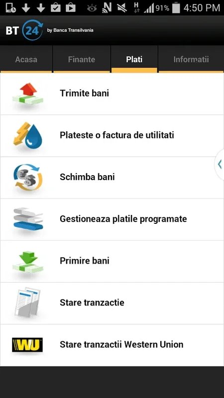 Banca Transilvania Mobile Banking App for Android - No Downloading Required