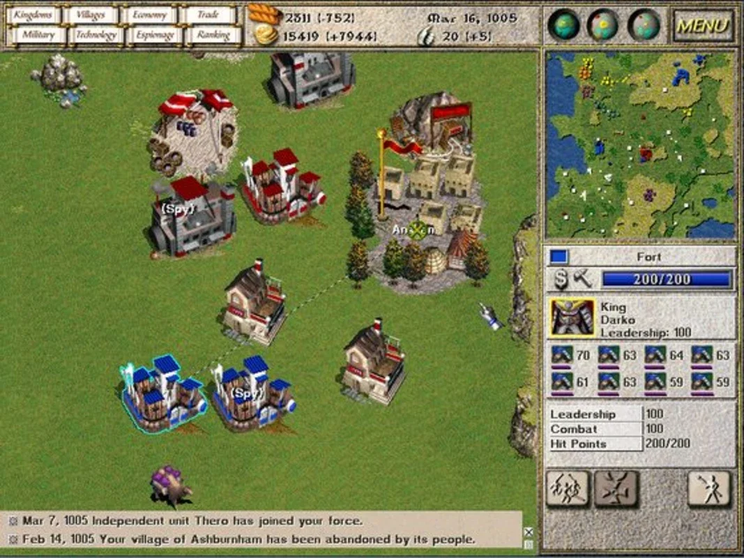 Seven Kingdoms: Ancient Adversaries for Windows: Epic Real-Time Strategy