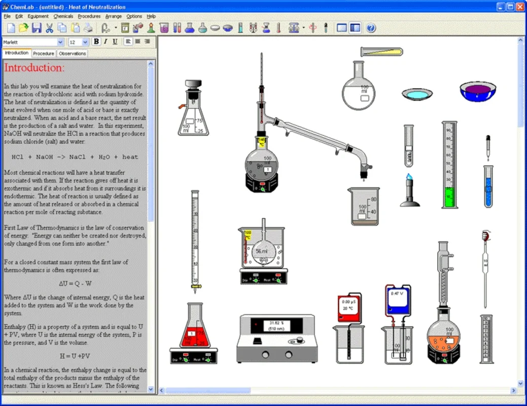 Model ChemLab for Windows - Enrich Your Chemical Learning