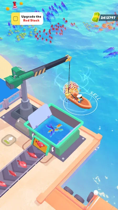 Fish-Mish for Android - Enjoy Relaxing Fishing with Ship Upgrades