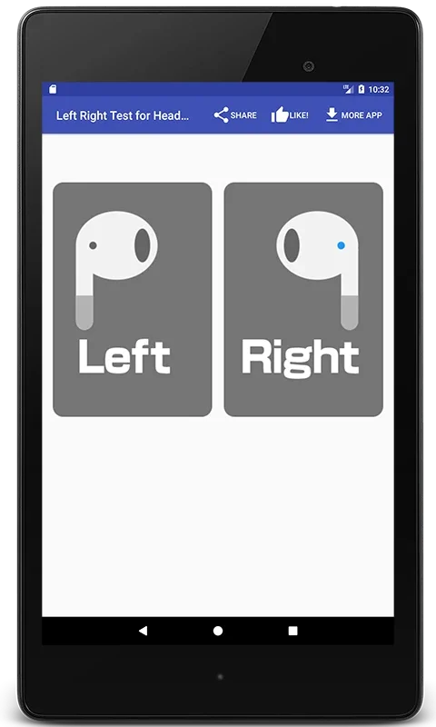 Left Right Test for Headphone for Android - Check Headphone Functionality