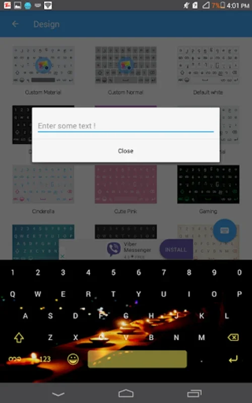 Frozen Keyboard - Myanmar: Customizable Myanmar Keyboard for Android