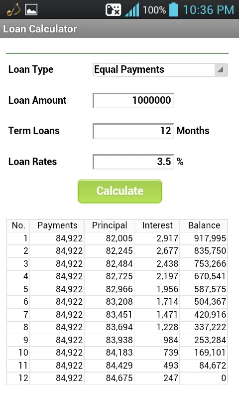 Loan Calculator for Android - Simplify Loan Management