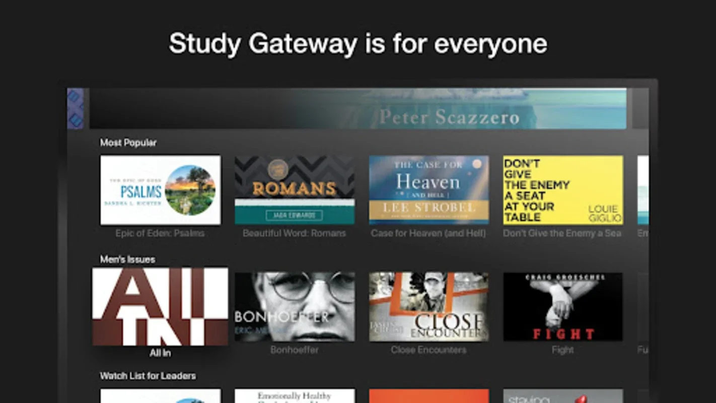 Study Gateway for Android: Spiritual Growth at Your Fingertips