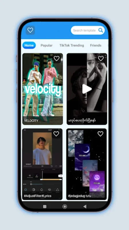 CapTemplate for Android: Easy Video Editing with Trendy Templates