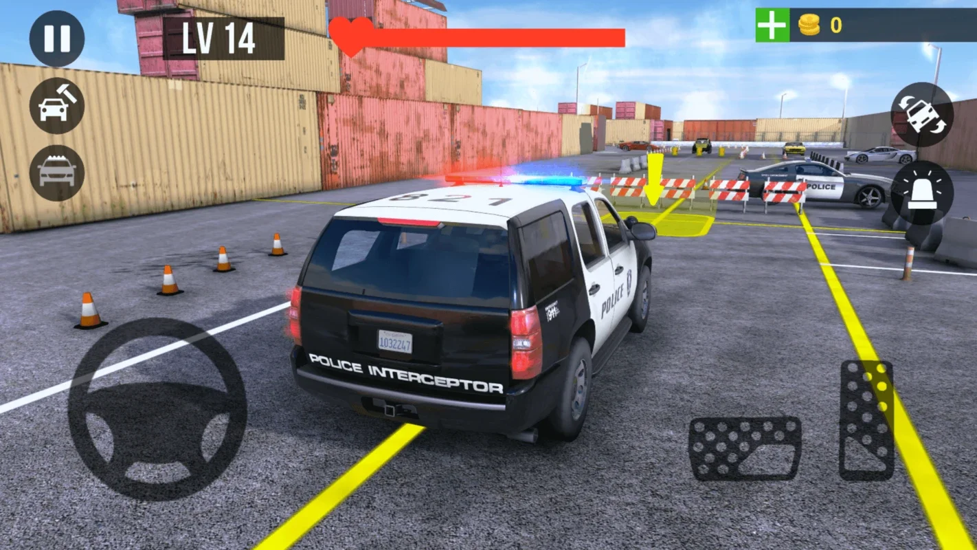 Police Car Parking Real Car for Android - Test Your Skills