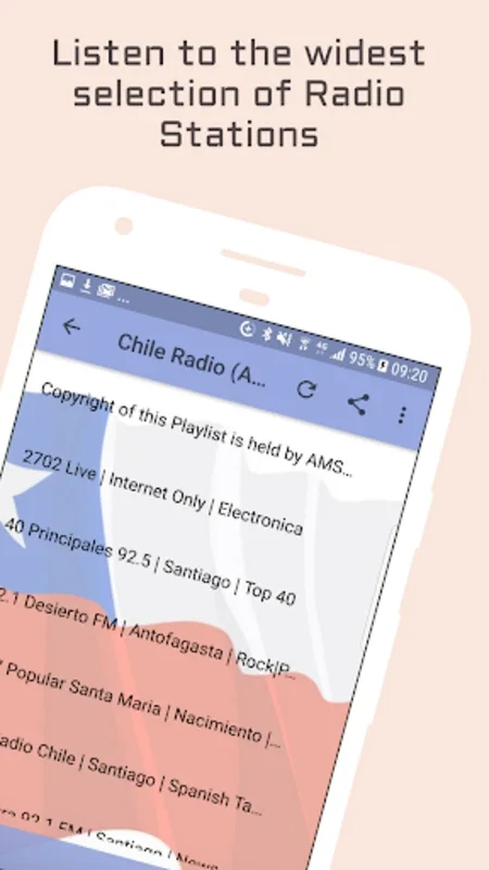 Free Chile Radio Stations for Android - Immersive Listening