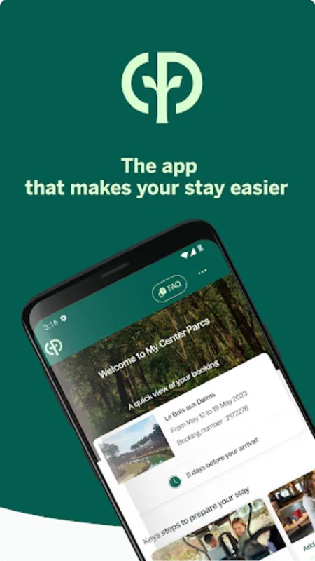 Center Parcs Android App - Enhance Your Holiday