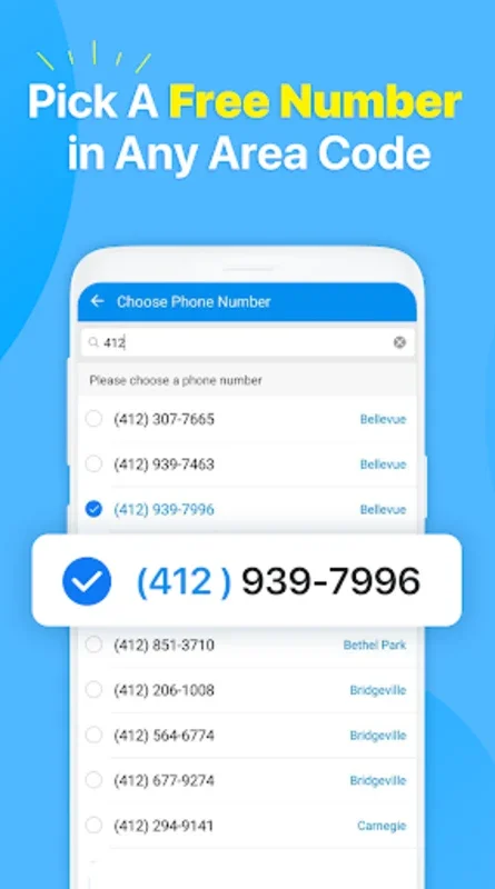 2nd Phone Number: Text & Call for Android - No Extra SIM Needed