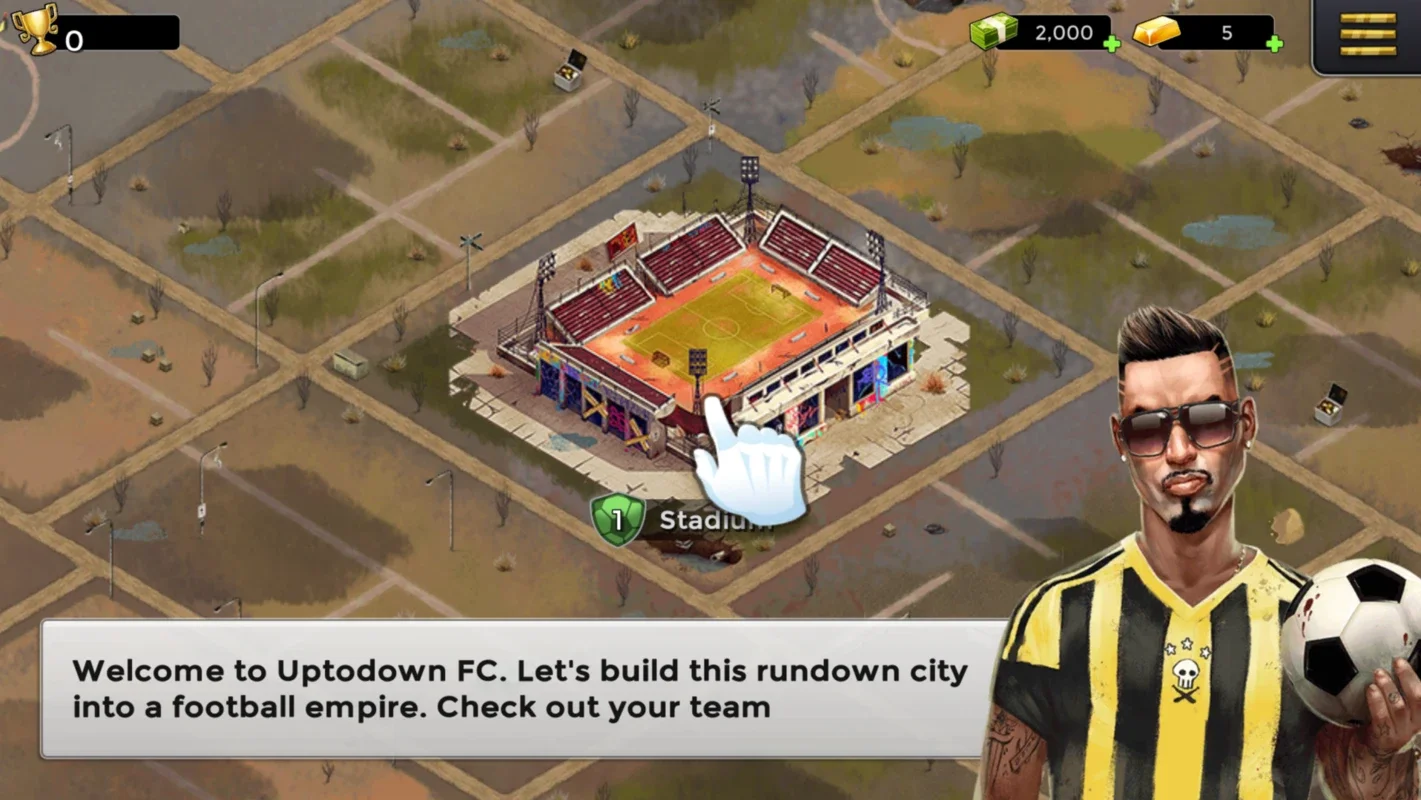 Underworld Football Manager 2 for Android - A Corrupt Soccer Adventure