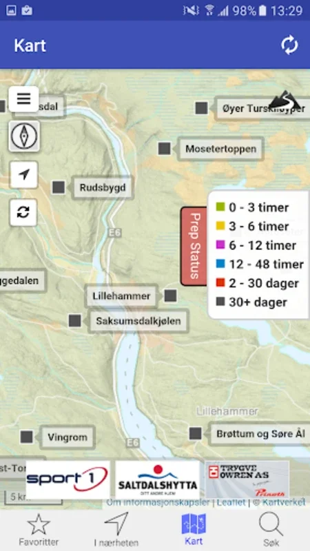 Skisporet.no Android App: Norway Ski Trail Updates & Forecasts