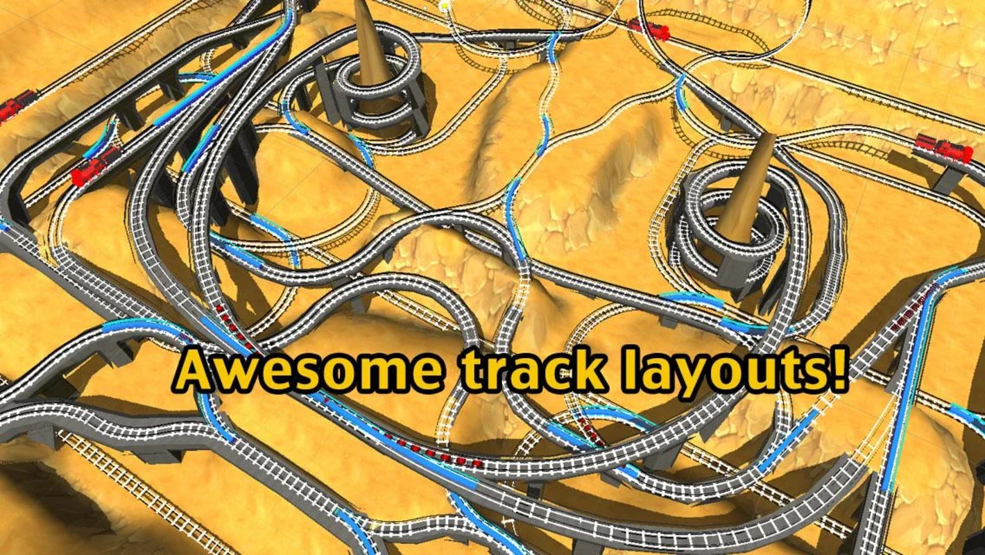 SuperTrainsFree for Android: Dynamic Train Gaming