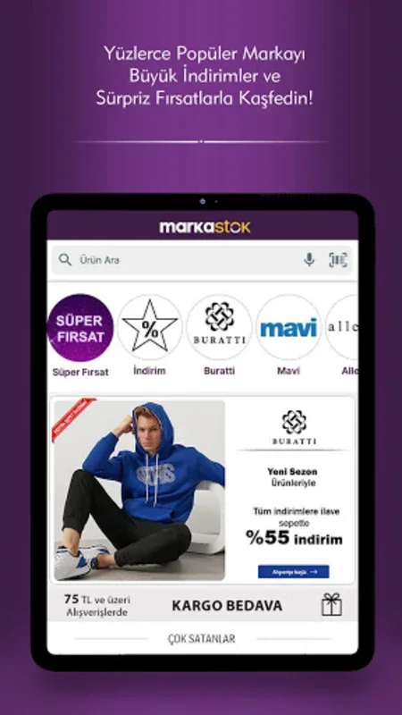 Markastok for Android: Shop Top Fashion Brands