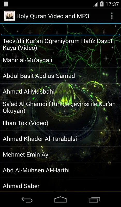 Holy Quran video and MP3 for Android - No Downloading Needed