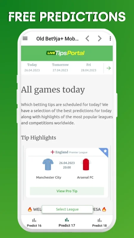 Old Bet9ja Mobile: Your All-in-One Android Sports Betting App