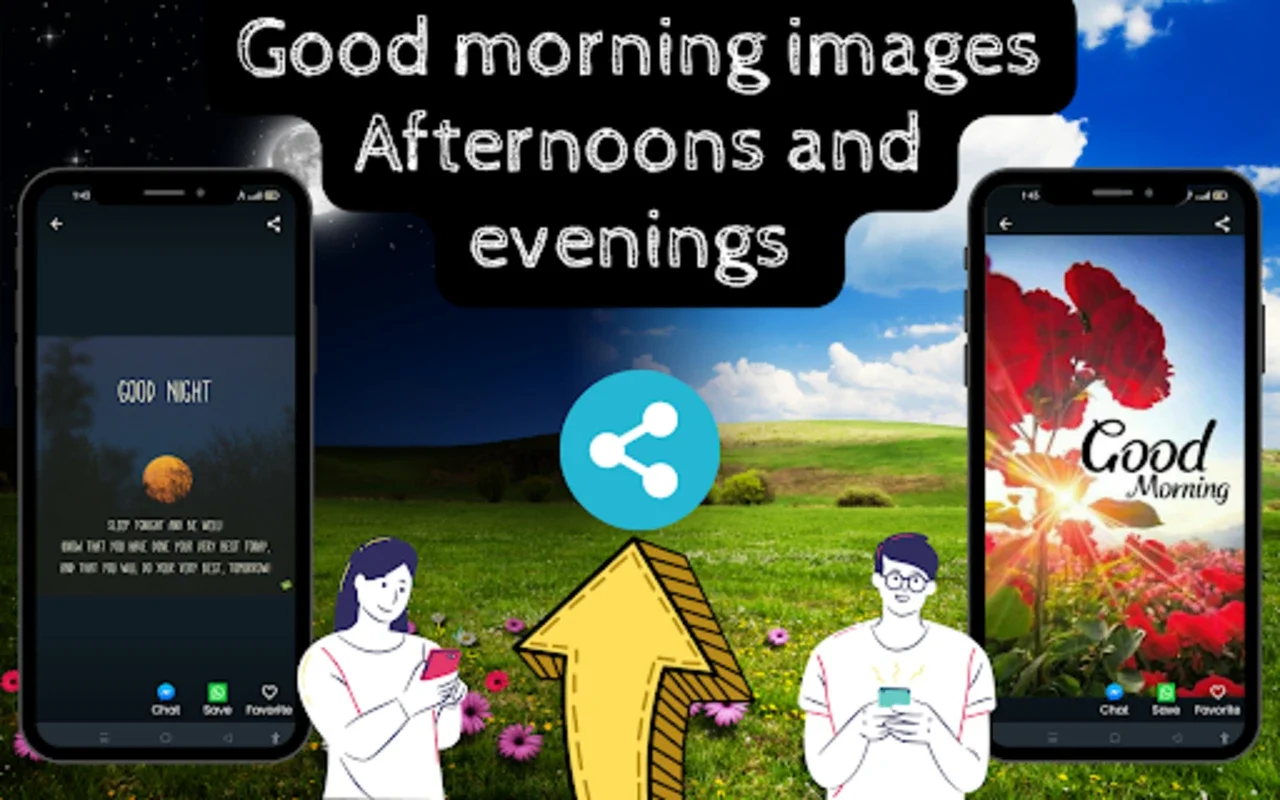 Good Morning Afternoon & night for Android: Daily Inspirational App