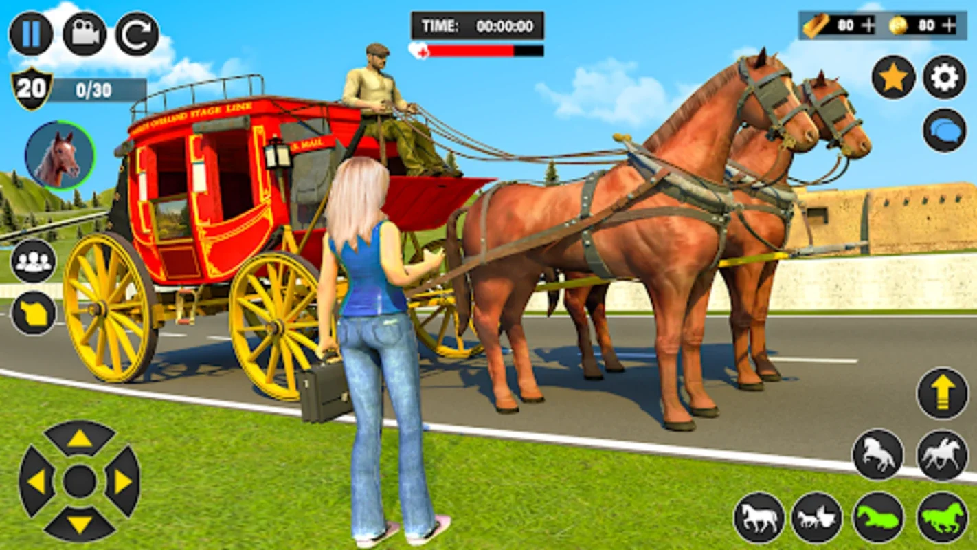 Horse Cart Transport Taxi Game for Android - No Download Needed