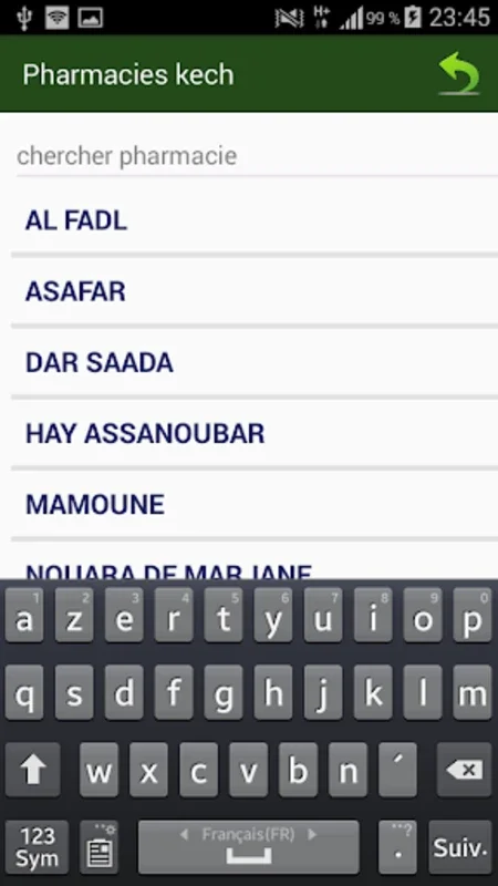 Pharmacie de garde Marrakech for Android - Find Pharmacies Easily