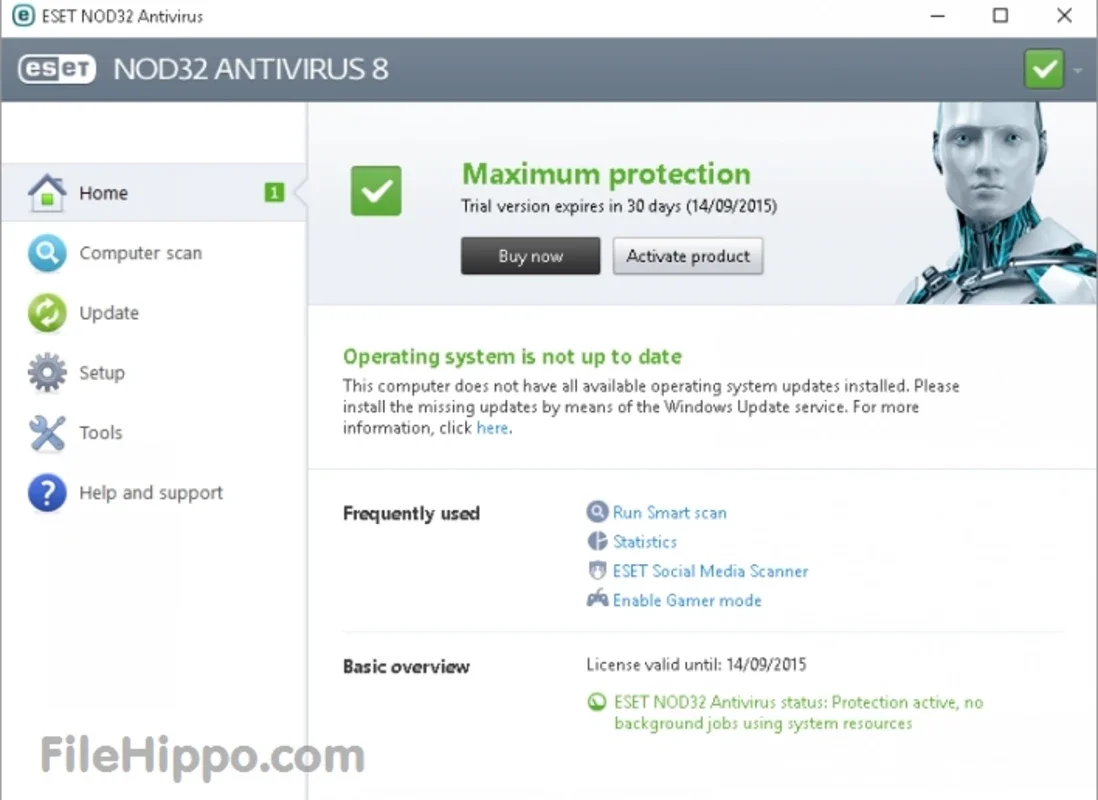 NOD32 Antivirus for Windows: Fast, Accurate Virus Protection