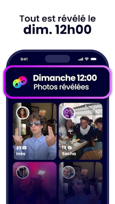 Buddies, ça disparaît... for Android - Share Moments with Weekly Surprises