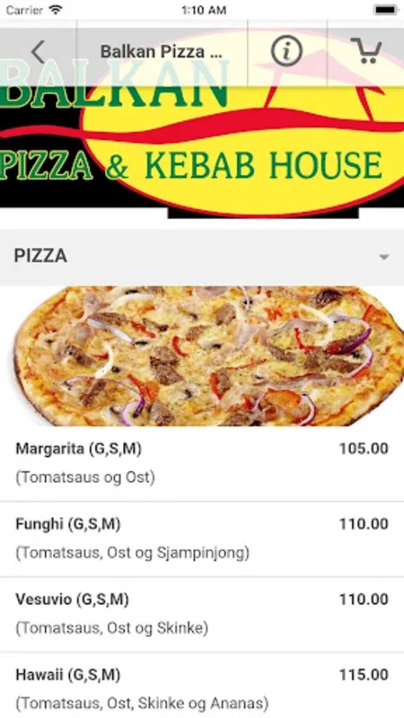 Balkan Pizza & Kebab House for Android - Seamless Meal Ordering