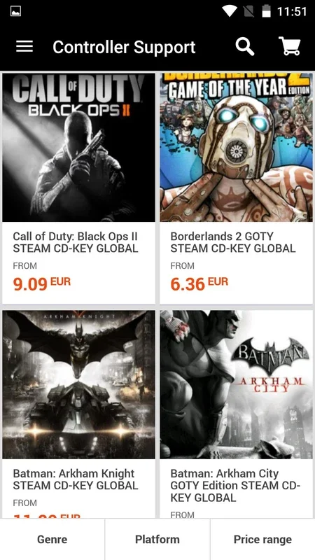 G2A Marketplace for Android - Affordable PC Games Galore