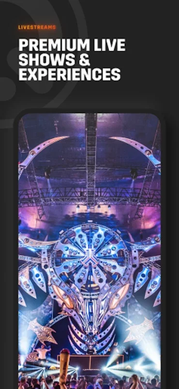 Q-dance for Android: Immerse in Hardstyle Live Streams