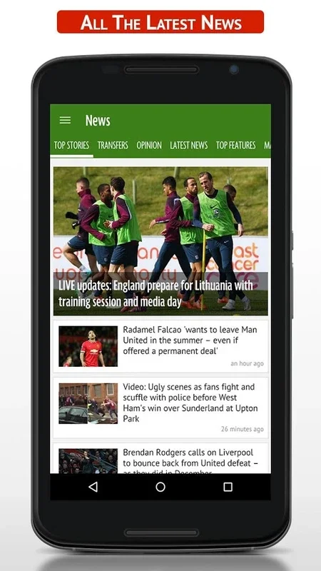 Mirror Football for Android - Stay Informed with Football Updates