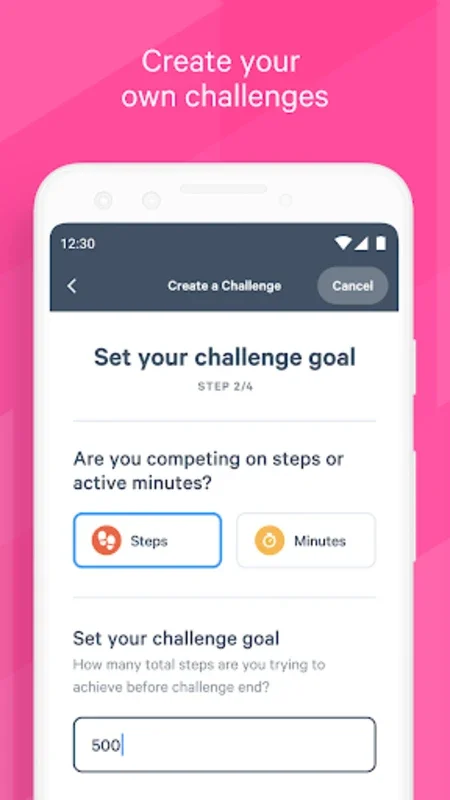 Stridekick Activity Challenges for Android - Social Fitness for All