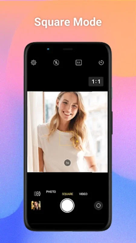 Selfie Camera for iPhone 13 for Android - Feature-Rich App