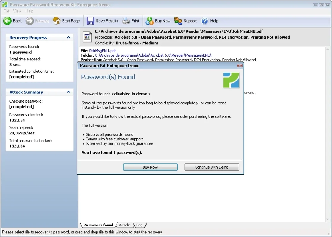 Passware Kit Enterprise: Fast Password Recovery and Decryption for Windows