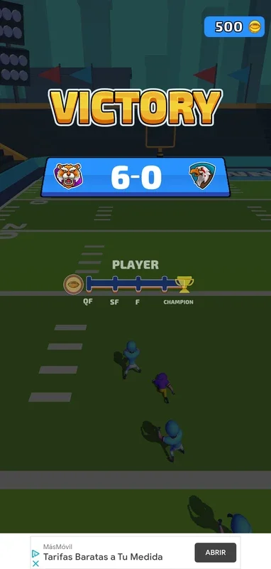 Touchdown Glory for Android - Compete in Tournaments