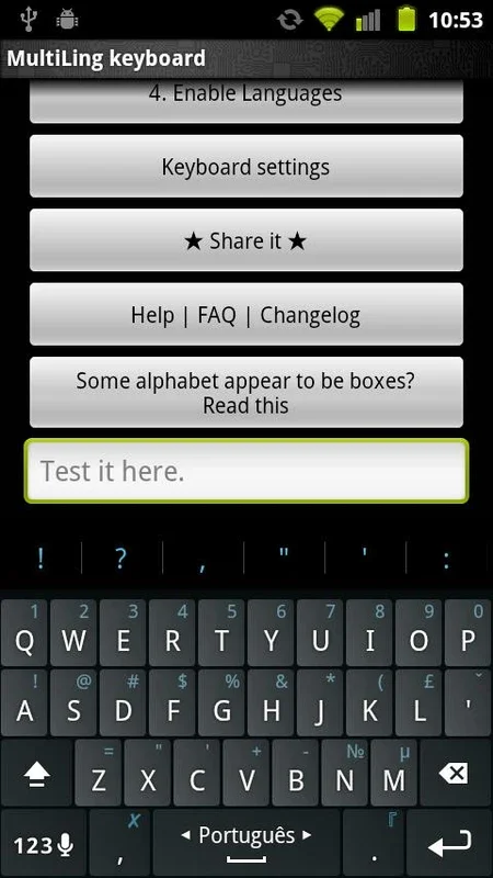 MK.Portugese.Plugin for Android: Enhance Portuguese Typing