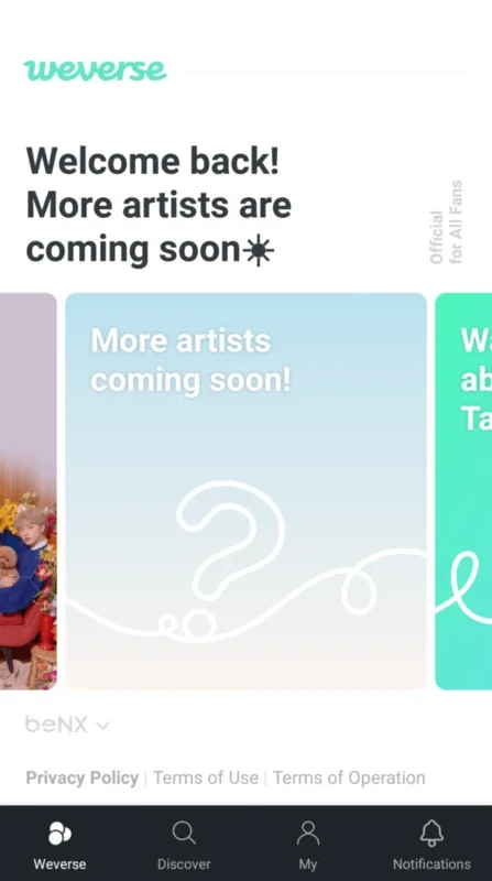 Weverse for Android - Connect with Music Fans