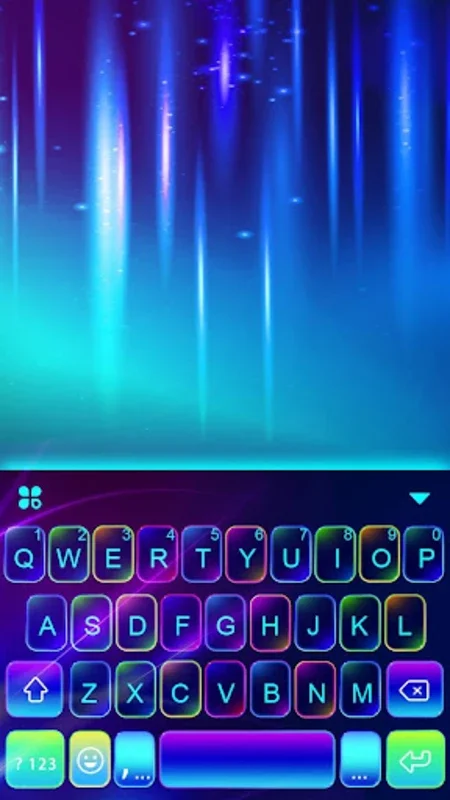 Sparkling Neon 3D for Android - Enhance Typing Experience