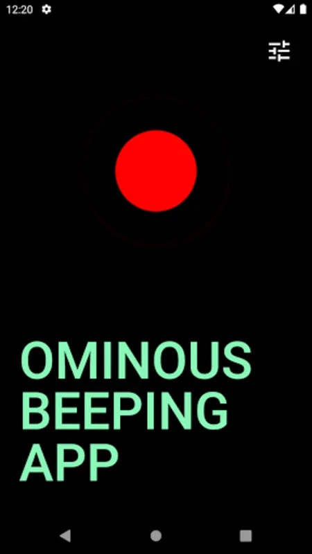 Ominous Beeping App for Android - Engaging Sound Experience