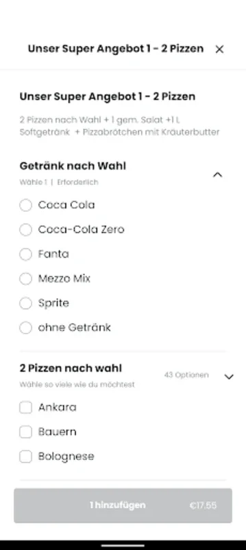 Pizzeria Cosa Nostra Mülheim for Android - Effortless Pizza Ordering