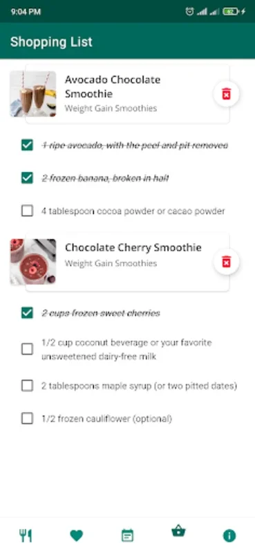 Weight Gain Smoothies for Android - Download the APK from AppHuts