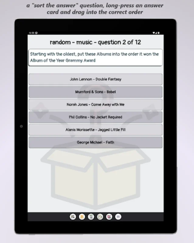 List Quiz for Android - Test Your Knowledge